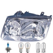 Faro Anteriore Destro Inclusi Lampade Premium Per VW Bora 1J2