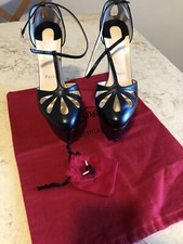 Christian Louboutin AMYADA Plataform 160MM in pelle di colore nero. ORIGINALI!!!