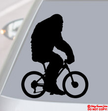 ADESIVO VINILE DECALCOMANIA BIGFOOT EQUITAZIONE MOUNTAIN BIKE AUTO PARAURTI FINESTRA JDM SASQUATCH