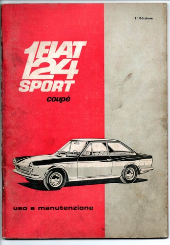Libretto uso manutenzione fiat - libretto,
