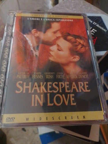 Dvd shakespeare love - in,