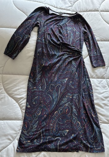 Talbots petites blue - blue, paisley