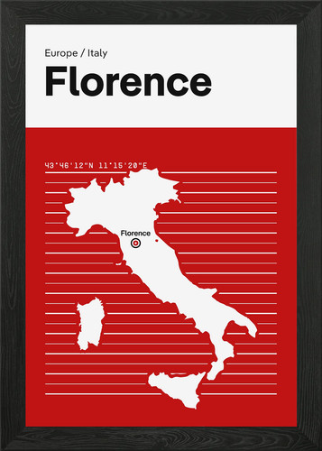 Mappa della città - , firenze