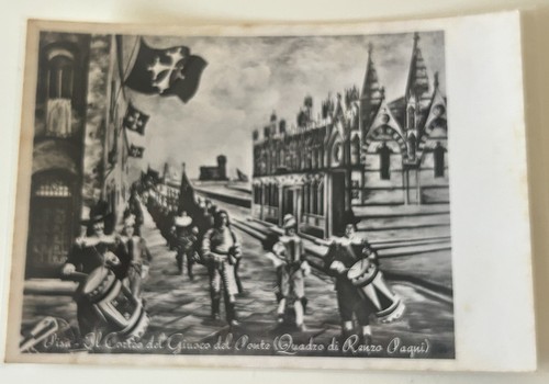 Cartolina rara pisa il - rara,