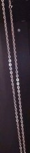 Collana In Argento 800 Catena Lunga(34cm)  Italiano Vintage Elegante 