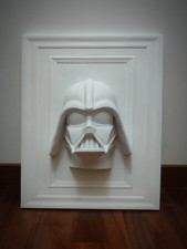 Quadro 3D Darth Vader – Opera unica da collezione - FUMETTI POP ART - 40cmx30cm