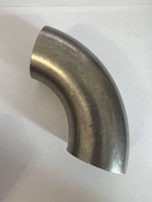 Curve a Saldare in Acciaio Inox 304 a 90° Spessore 1,5 mm Da 35 a 88,9 mm