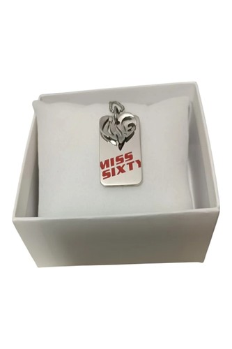 Miss sixty targhetta - miss, cuore
