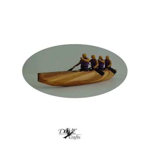 Canoa legno 4 posti - 2,