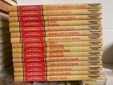 Ricette di Suor Germana 15 volumi tutti diversi Copertina rigida – 1995 Ottimo