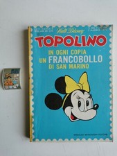 WALT DISNEY - TOPOLINO LIBRETTO N. 806 DEL 1971 CON FRANCOBOLLO SAN MARINO