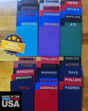 (30) Divisori carte sportive squadra MLB STANDARD BASEBALL trading MADE IN USA PLASTICA