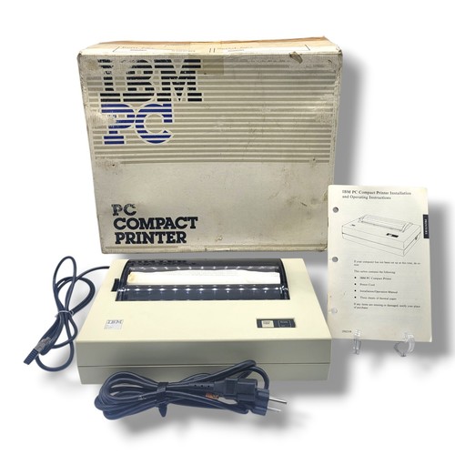 Stampante compatta vintage ibm - stampante,