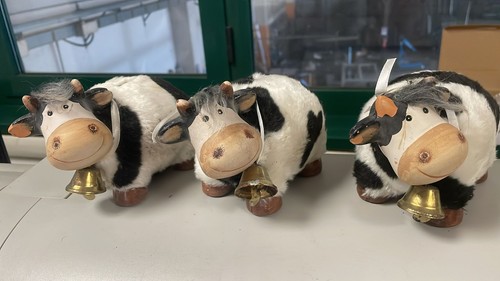 Salvadanaio mucca ceramica - salvadanaio,