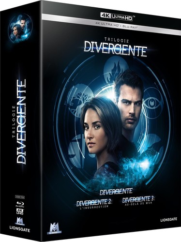 Saga divergente blu - divergente, blu-ray