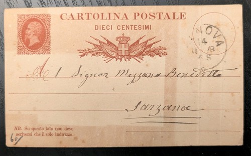Italia 1898 cartolina postale - cartolina,