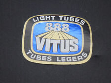 VITUS 888 ORIGINAL Bicycle Frame Tubing STICKER NOS
