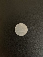 Moneta 5 Lire del 1955 Delfino