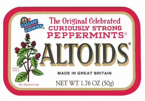 Altoids peppermint - altoids,