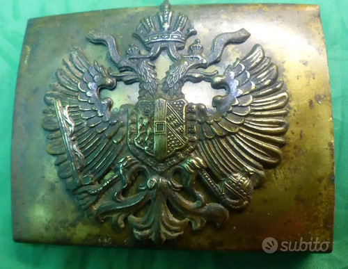 Fibbia austro ungarica - fibbia, ww1
