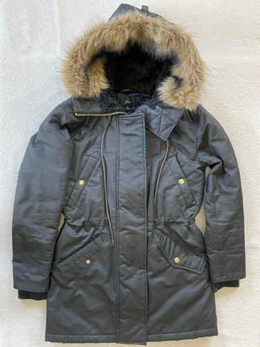Parka invernale crew nero - invernale,