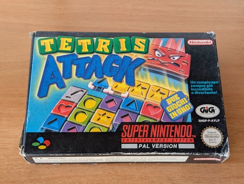 Tetris attack super nintendo - tetris,