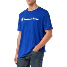 T-Shirt Blu Retro Da Uomo