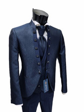 ABITO UOMO SPOSO COREANO  BLU