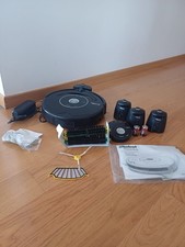 Roomba581 robot aspirapolvere, muri virtuali, base ricarica, telecomando, ricamb