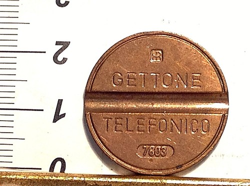 Gettone telefonico 7803 - telefonico, 7803(marzo