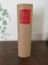 A CURA DI GAETANO E LUISA COZZI-PAOLO SARPI OPERE-RICCIARDI-1969