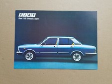 Fiat 132 Diesel 2500 depliant