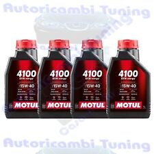 4 Litri Olio Motore Motul 4100