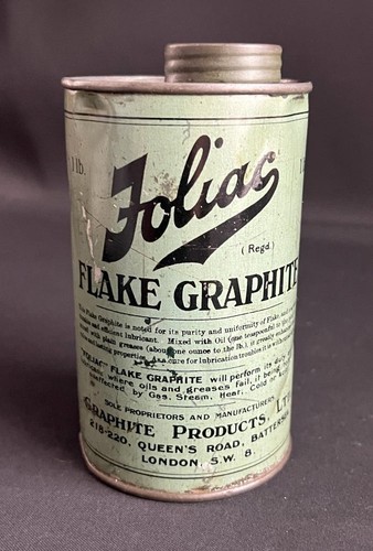 Foliac flake graphite 1lb can - graphite,