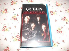QUEEN VHS GREATEST FLIX 1981 EDIZIONE INGLESE