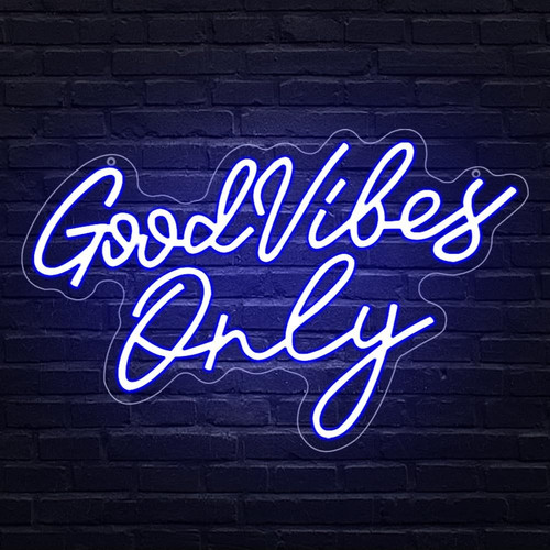 Good vibes only insegne - -,