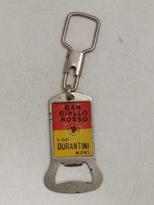 PORTACHIAVI CAVATAPPI BAR GIALLO ROSSO VIA DEI DURANTINI ROMA CALCIO VINTAGE