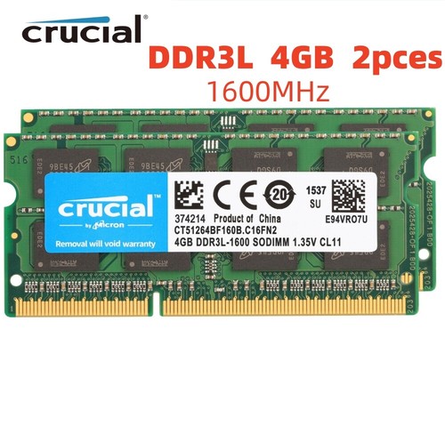 Crucial ddr3 1600 mhz 2x - ddr3, 8