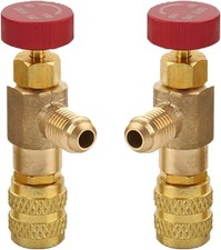 2 Pezzi Valvole di Sicurezza Refrigerante R410A R22 Valvole Flusso Dell'aria 