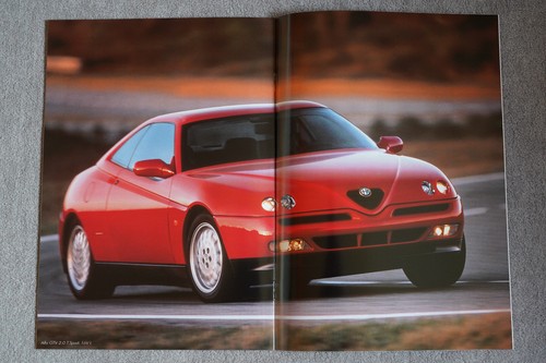 Alfa romeo gtv depliant - alfa, del