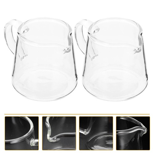 Glass milk pitcher tazza - milk,