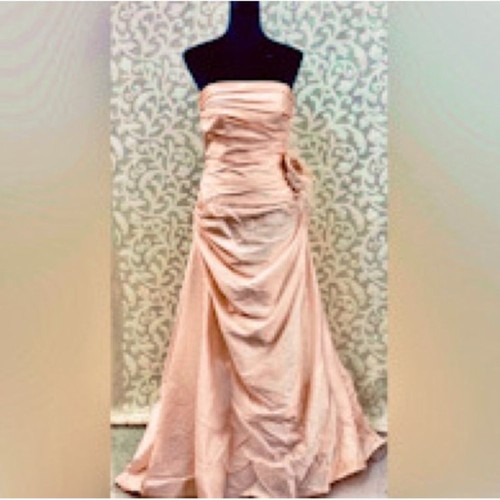 100 pink silk - 100%, pronovias