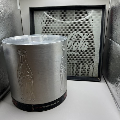 Vintage aluminium coca cola - vintage,