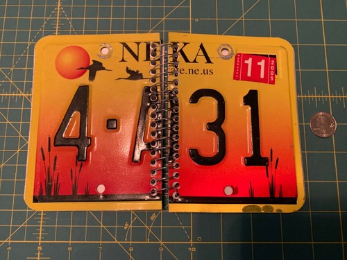 Quaderno targa nebraska - quaderno,