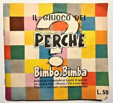 Album Figurine - Il Giuoco dei Perchè: Bimbo e Bimba - ed. 1960 Completo