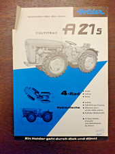 Brochure vendita trattore