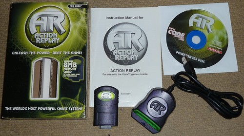 Action replay 8mb memory - action,