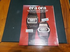 Advertising Italian Pubblicità Werbung : OROLOGI TEXAS INSTRUMENTS ( 1977 )