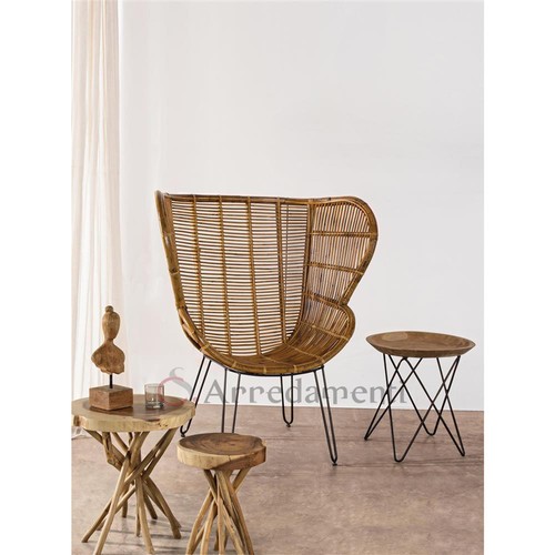 Poltrona design rattan - design, vimini
