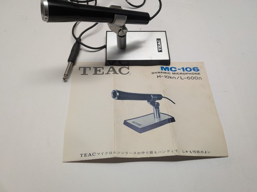 Teac microfono dinamico 106 - dinamico, mc-106